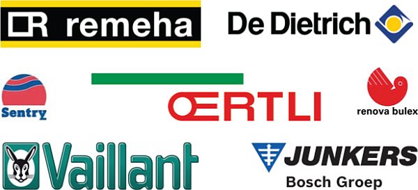 Remeha - De Dietrich - Sentry - Oertli - Renova Bulex - Vaillant - Junkers Bosch Group